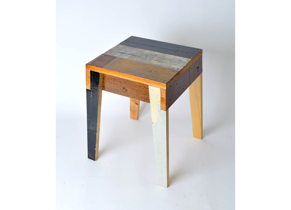PIET HEIN EEK / ピート・へイン・イーク】STOOL IN SCRAPWOOD