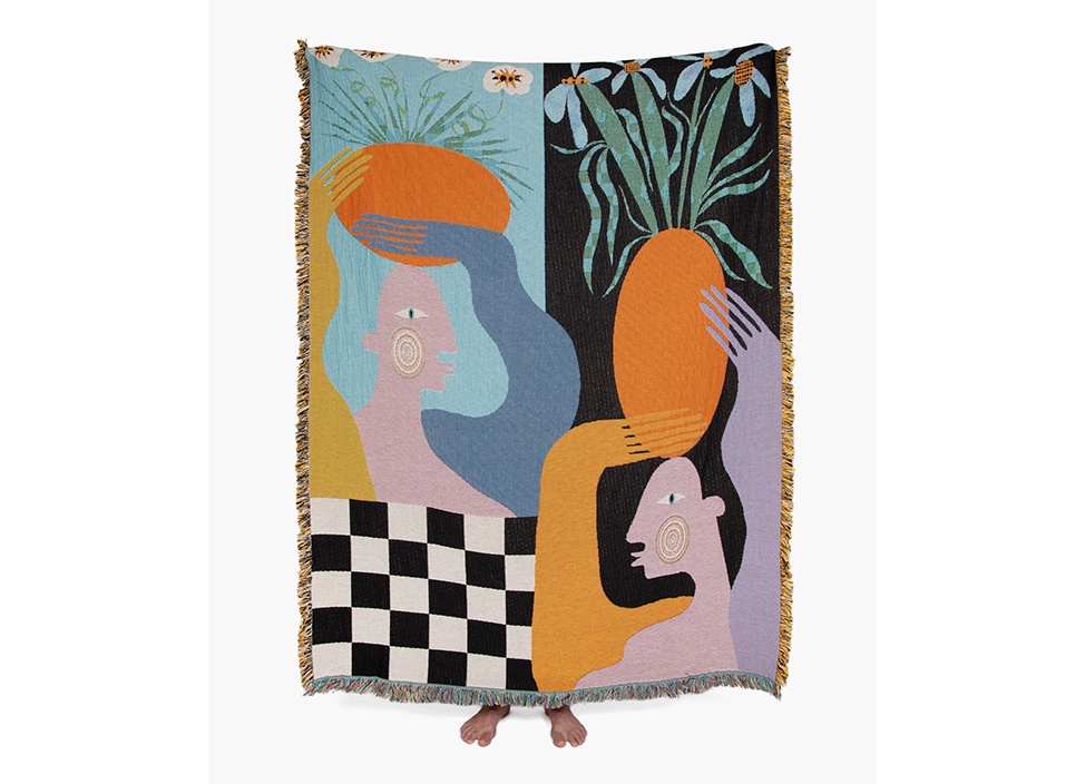 Slowdown Studio / スローダウンスタジオ】ブランケット MORETTI THROW