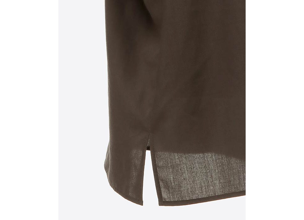 THE RERACS / ザ リラクス】The Side Zip Pullover Shirt Short Sleeve