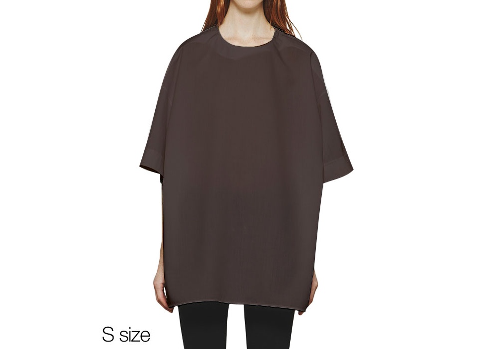 THE RERACS / ザ リラクス】The Side Zip Pullover Shirt Short Sleeve