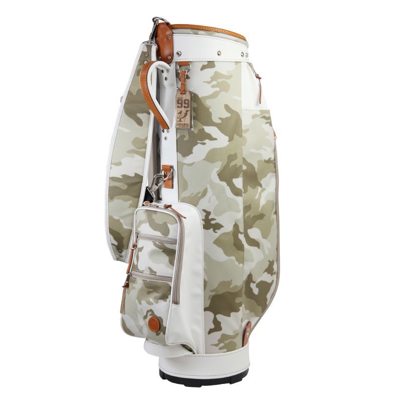 キャディバッグ ゴルフ メンズ カモフラ迷彩 人気キャディバッグ