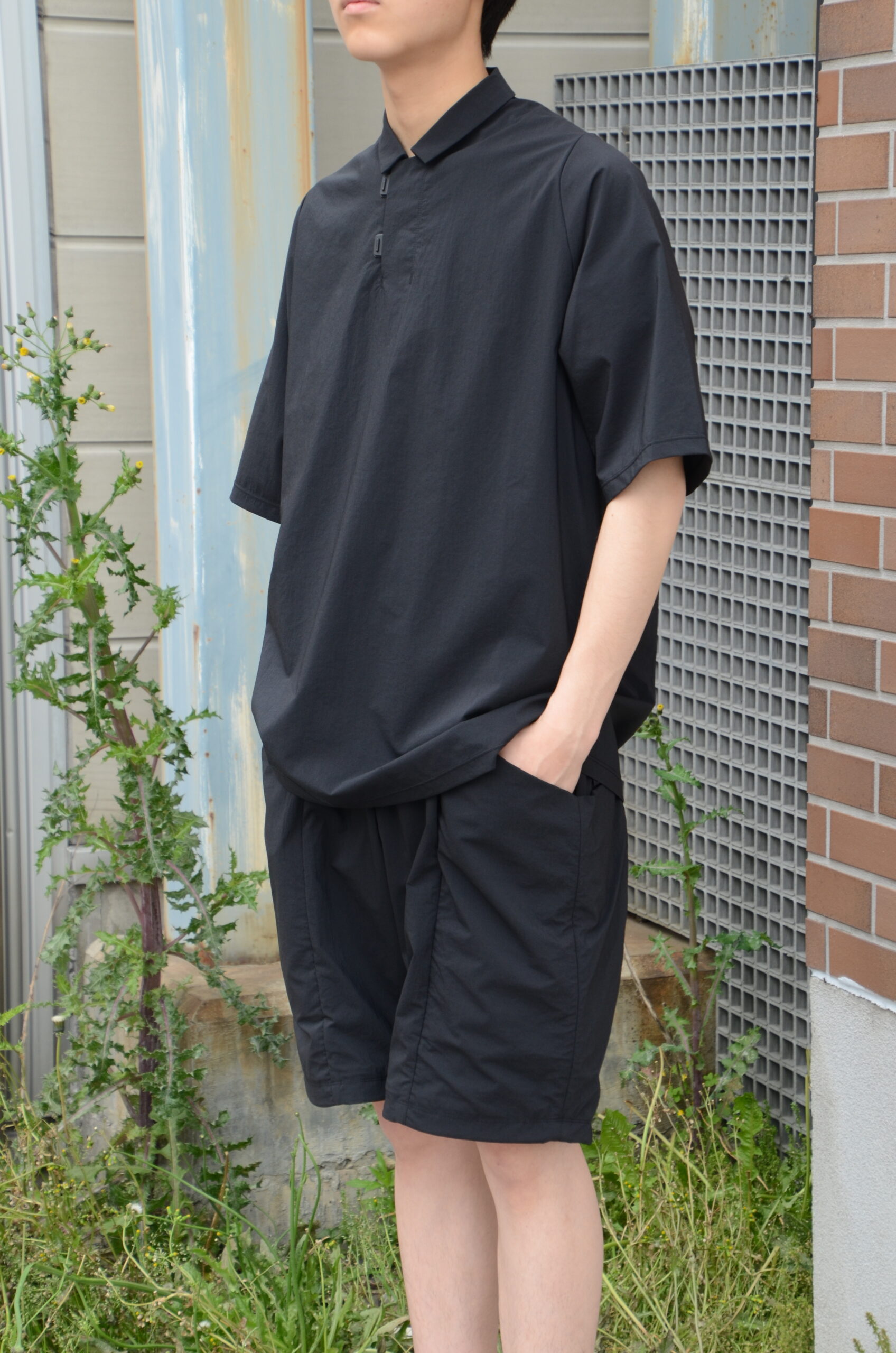 TEATORA】“CAPSULESNAP POLO SHIRT – DR” | CIENTO BLOG