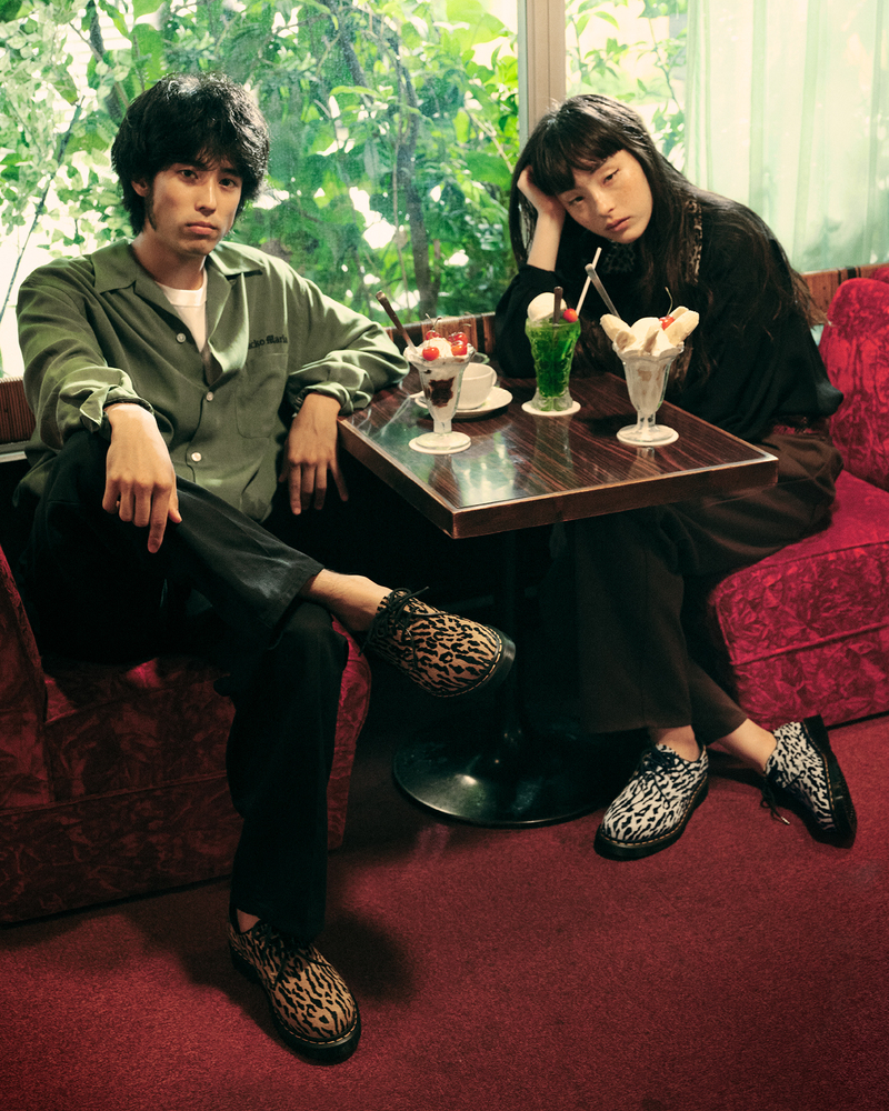 WACKO MARIA × Dr.Martens】 レオパード柄の3ホールシューズ | CIENTO