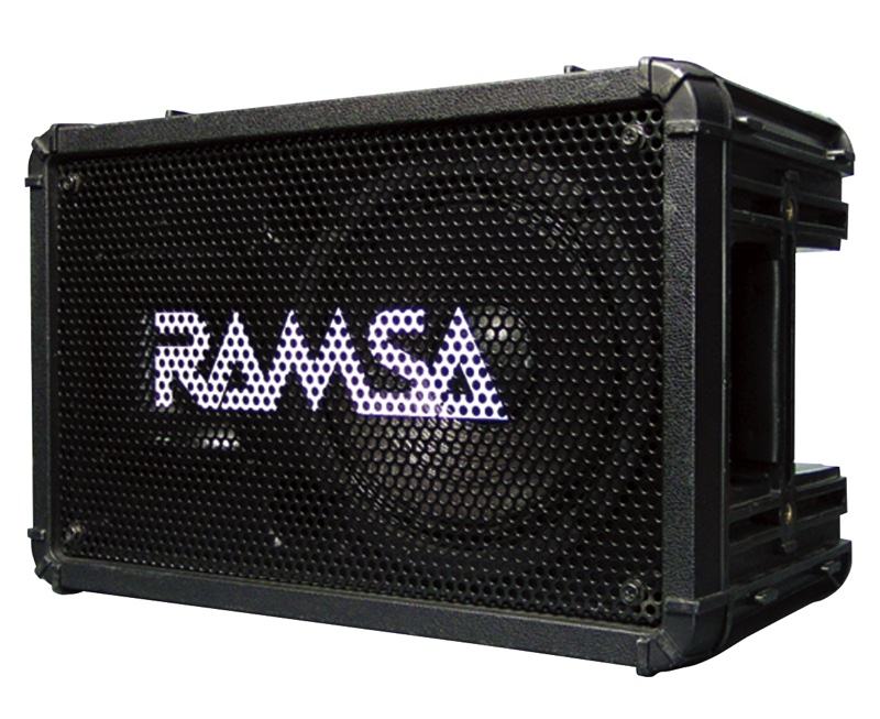 DECO◇RAMSA／スピーカー／2台セット／WS-A80／ブラック RAMSA 2ウェイ