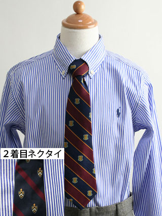 ラルフローレン 紺ブレザーの正統派スーツ 160 / ブランドフォーマル