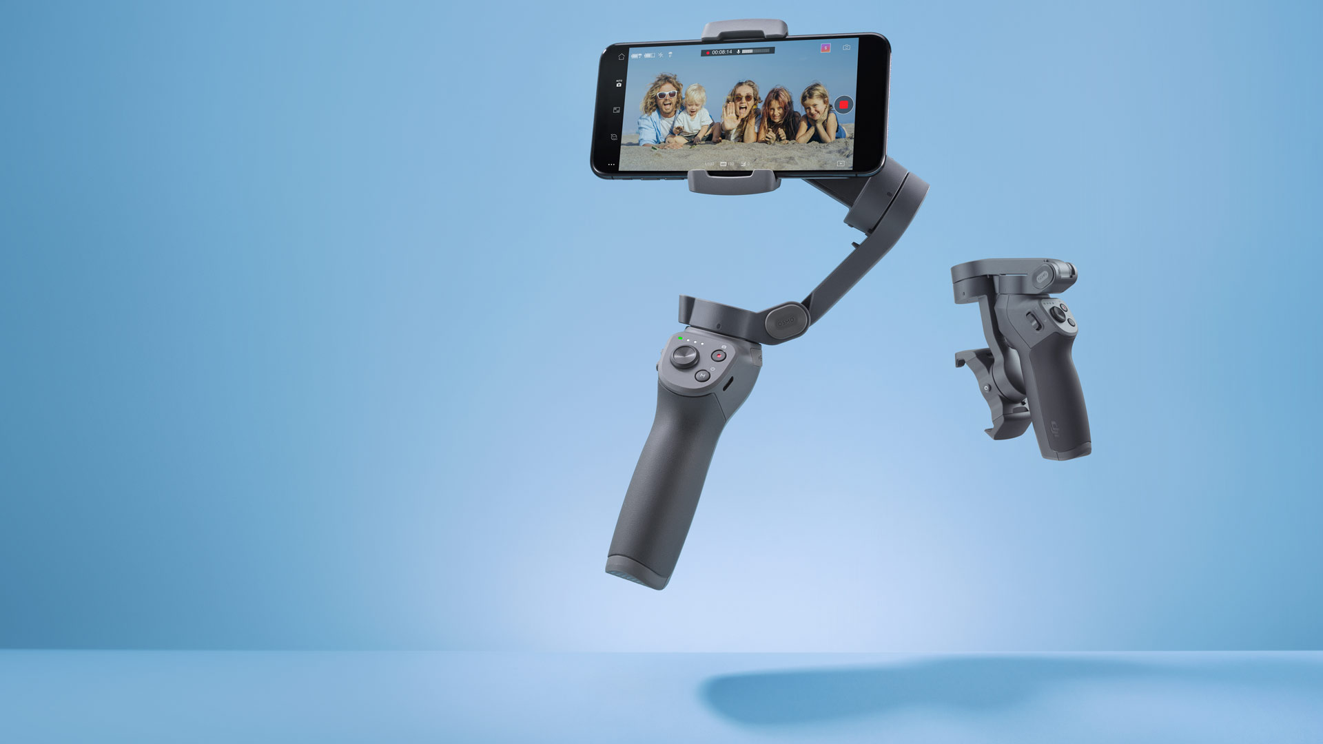 DJIがOsmo Mobile 3を発表 － 折りたたみできるスマートフォン用