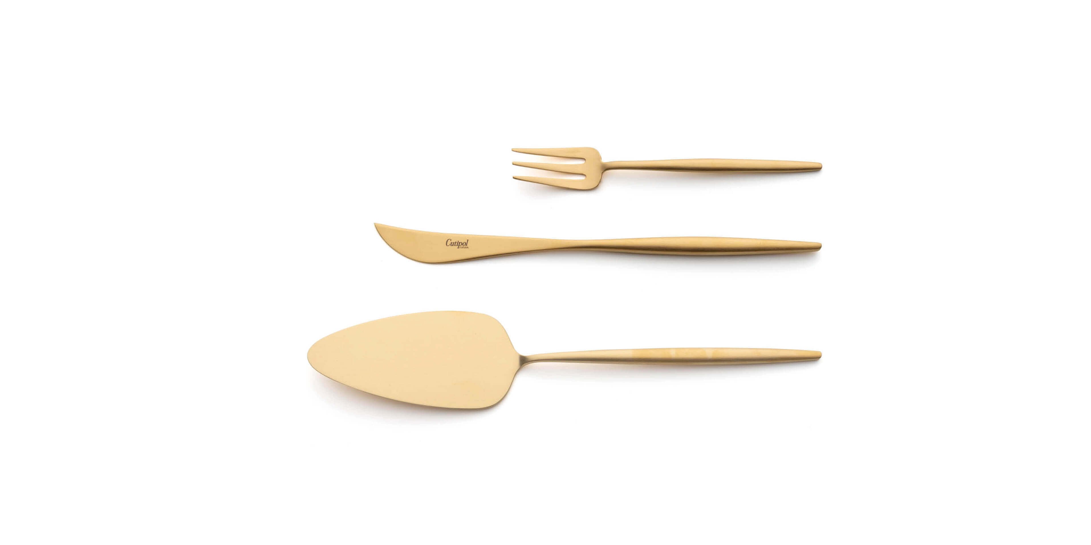 Moon Matte Gold | Cutipol: The Shape of Tomorrow's Cuisine
