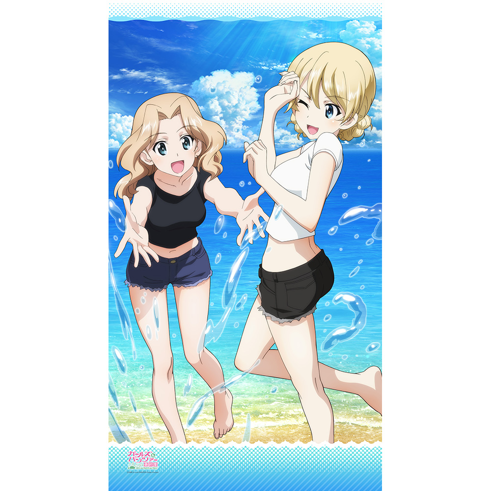 ガールズ＆パンツァー 最終章]のれん（ダージリン＆ケイ）