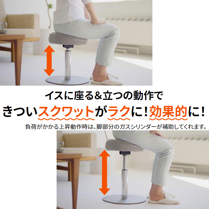 C3JHI90505 ミズノ ルプリエスクワット ながら運動 座ったまま運動