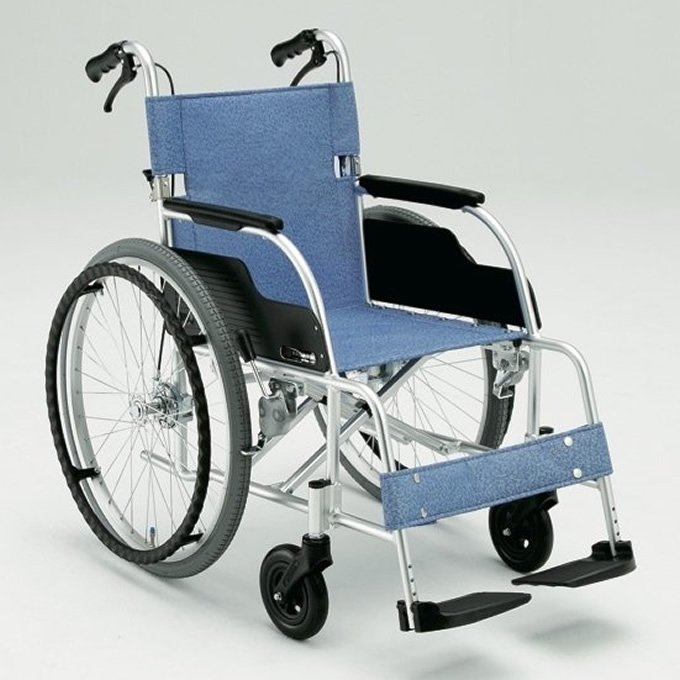 ECO-201B 松永製作所 アルミ製自走式車椅子 スタンダードタイプ 商品