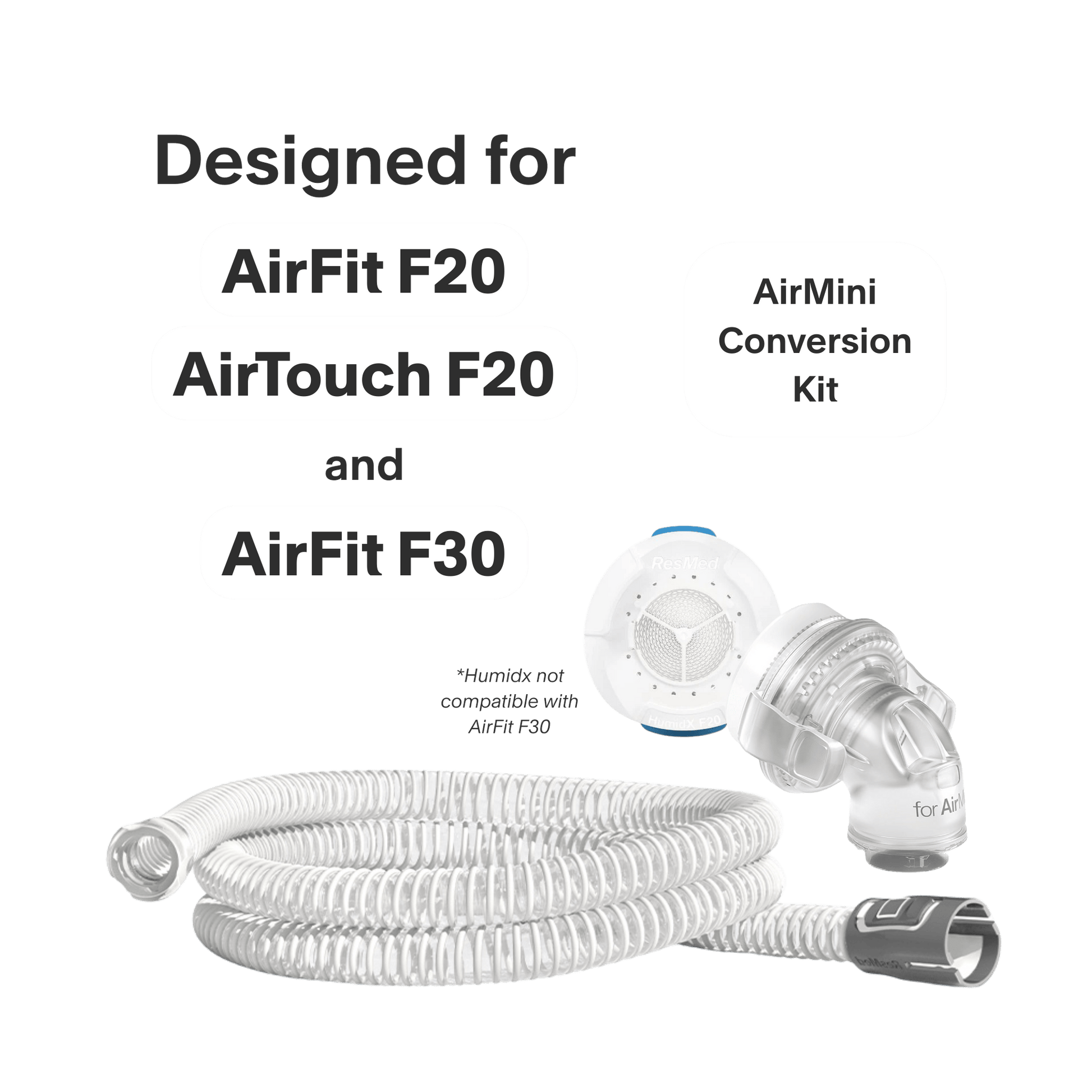 AirMini Mask Setup Pack (N20, F20 & F30) – cpap.com