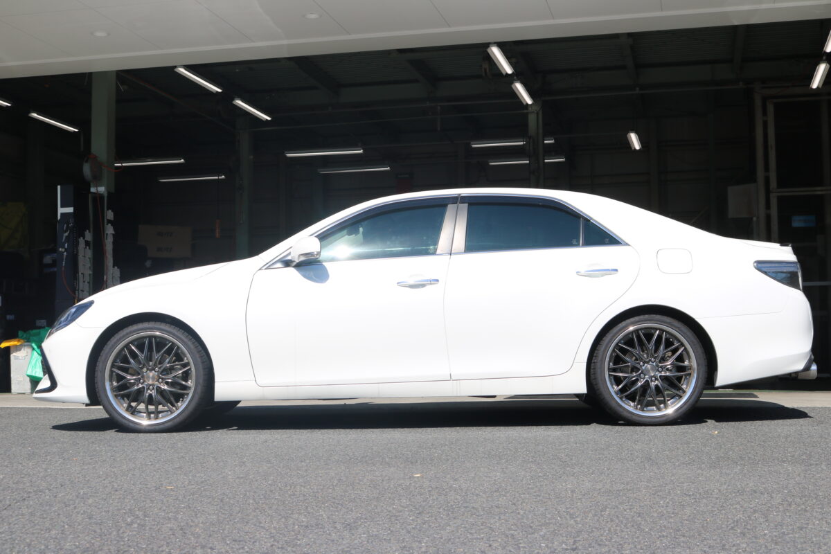 GRX130】トヨタ マークXをブリッツ ダンパーZZRでローダウン