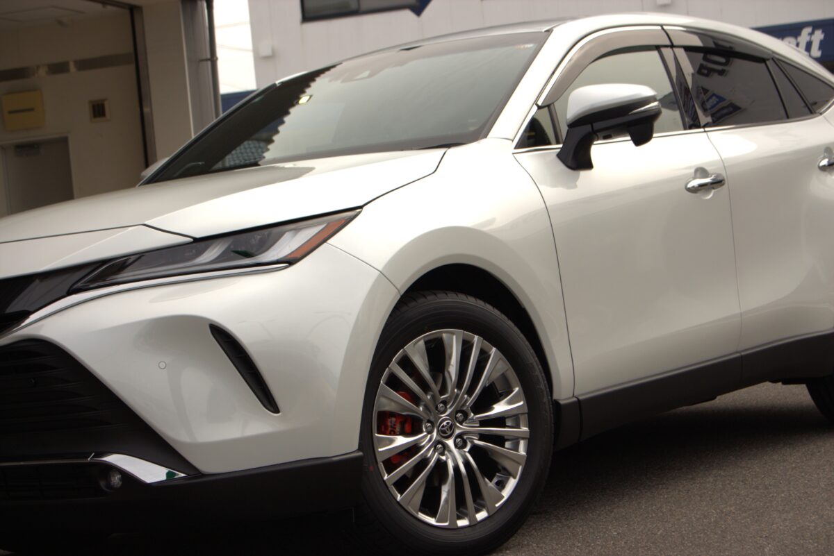 80ハリアー】RS-RのダウンサスTi2000ハーフダウンでローダウン