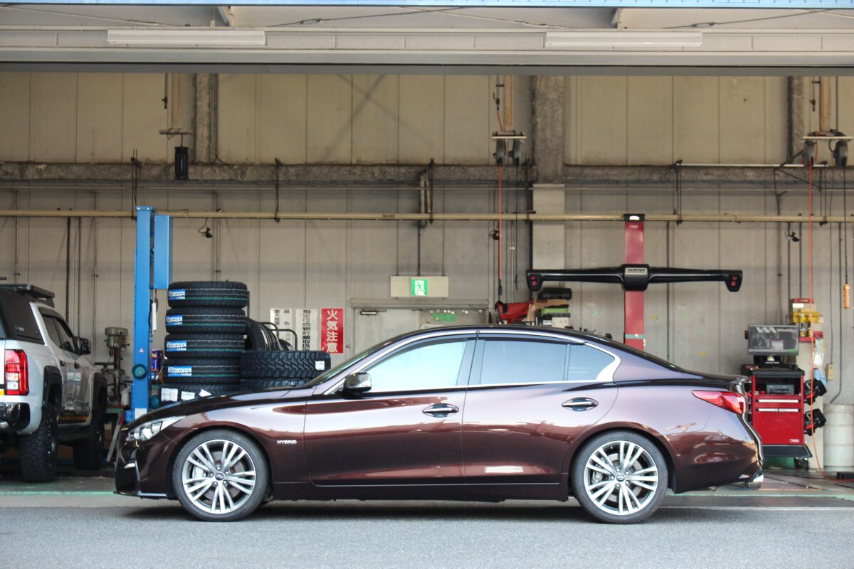 V37スカイライン】TEIN車高調FLEX Zで足回りのリフレッシュ