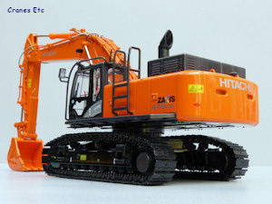 TMC 554608 Hitachi ZAXIS 470LCH-5 Excavator Cranes Etc Review