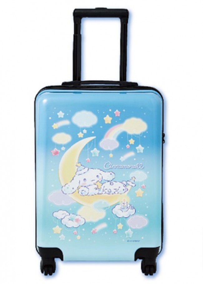 ローソンに「シナモロール当りくじ」登場！ キャリーケースや