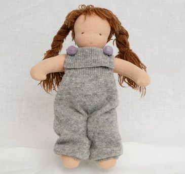 ウォルドルフ人形A体キット（一部縫製済）NEW: 木のおもちゃ｜クレヨン