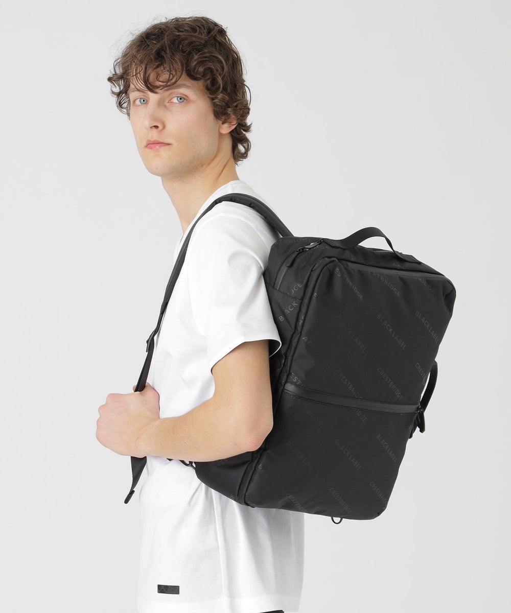 BLACK lab.】ロゴプリント3WAYブリーフバッグ（バッグ）｜BLACK LABEL