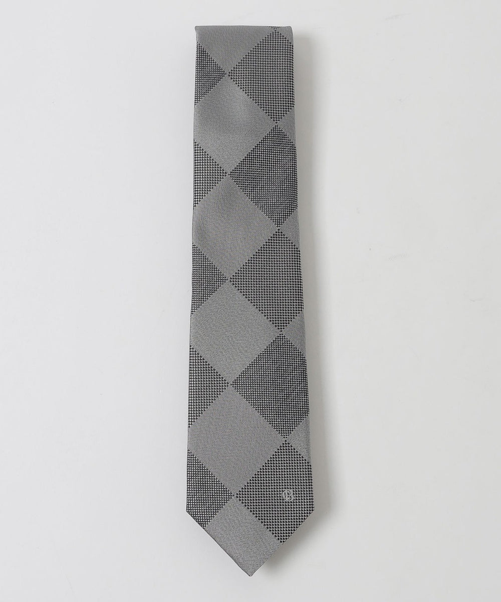 バスケットブロックチェックタイ（ネクタイ/チーフ）｜BLACK LABEL