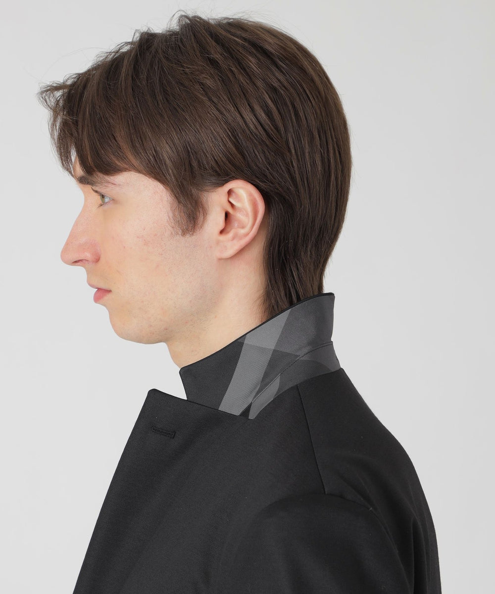 ウォッシャブルウールジャージージャケット（ジャケット）｜BLACK