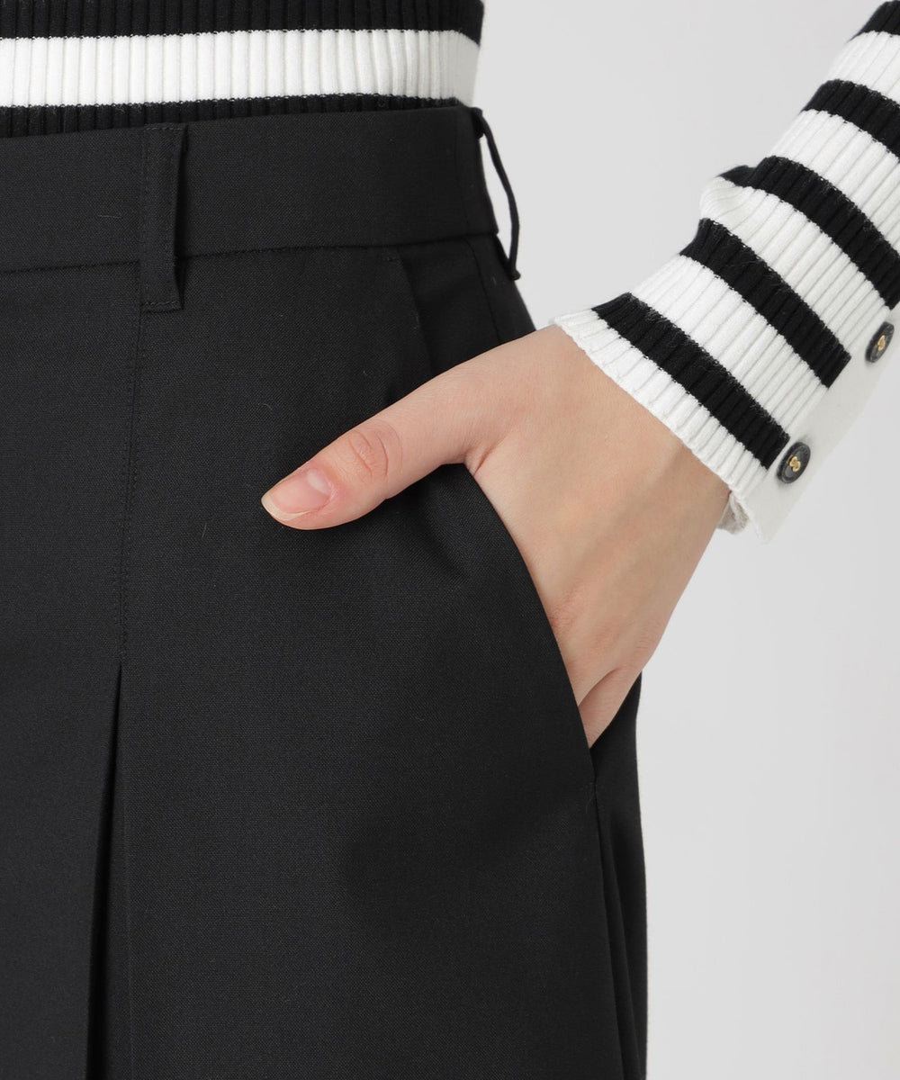 プレーンウォッシャブルガウチョパンツ（パンツ）｜BLUE LABEL