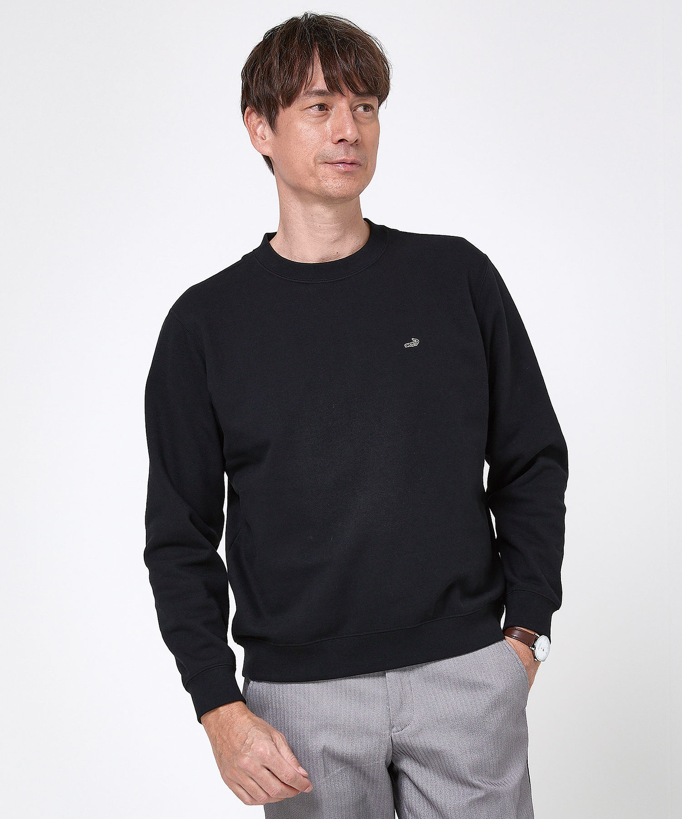 メンズ 裏起毛 クルーネック トレーナー通販 [1002-56208