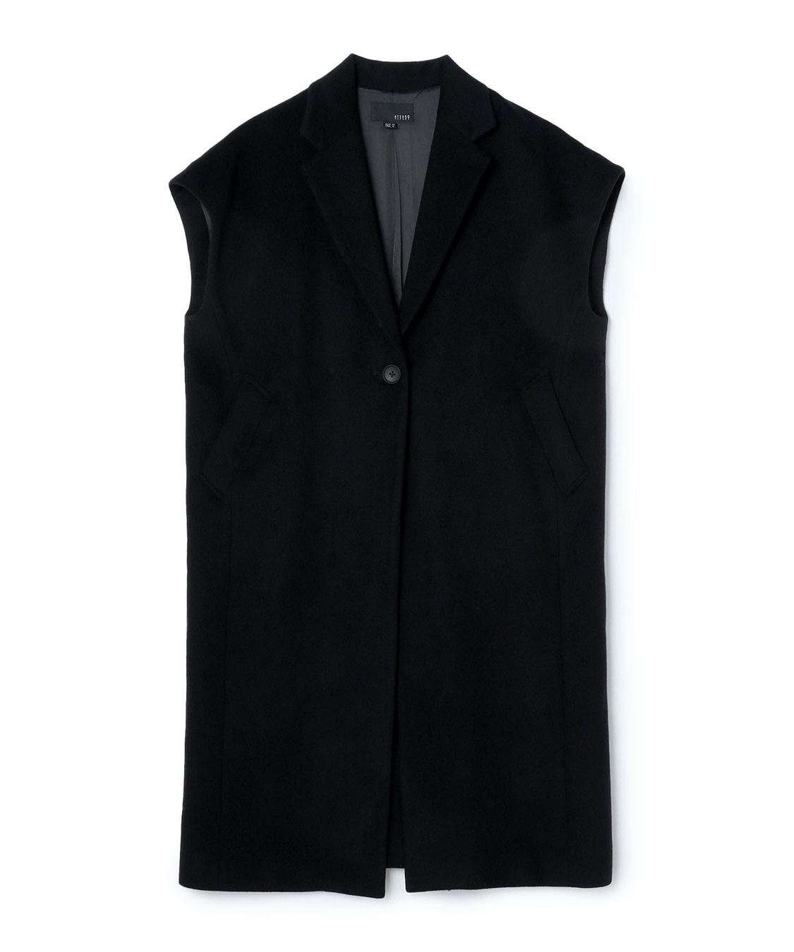 ウール混ロングベスト ATSURO TAYAMA｜クロスプラス公式通販サイト