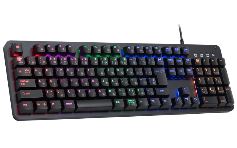 CYBER・ゲーミングキーボード（PS4／SWITCH用）｜サイバーガジェット