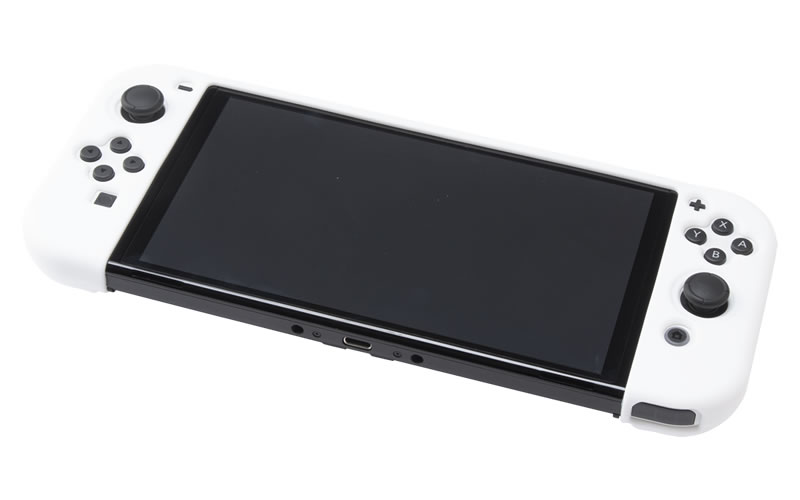 CYBER・シリコンカバー（SWITCH 有機EL用）｜サイバーガジェット