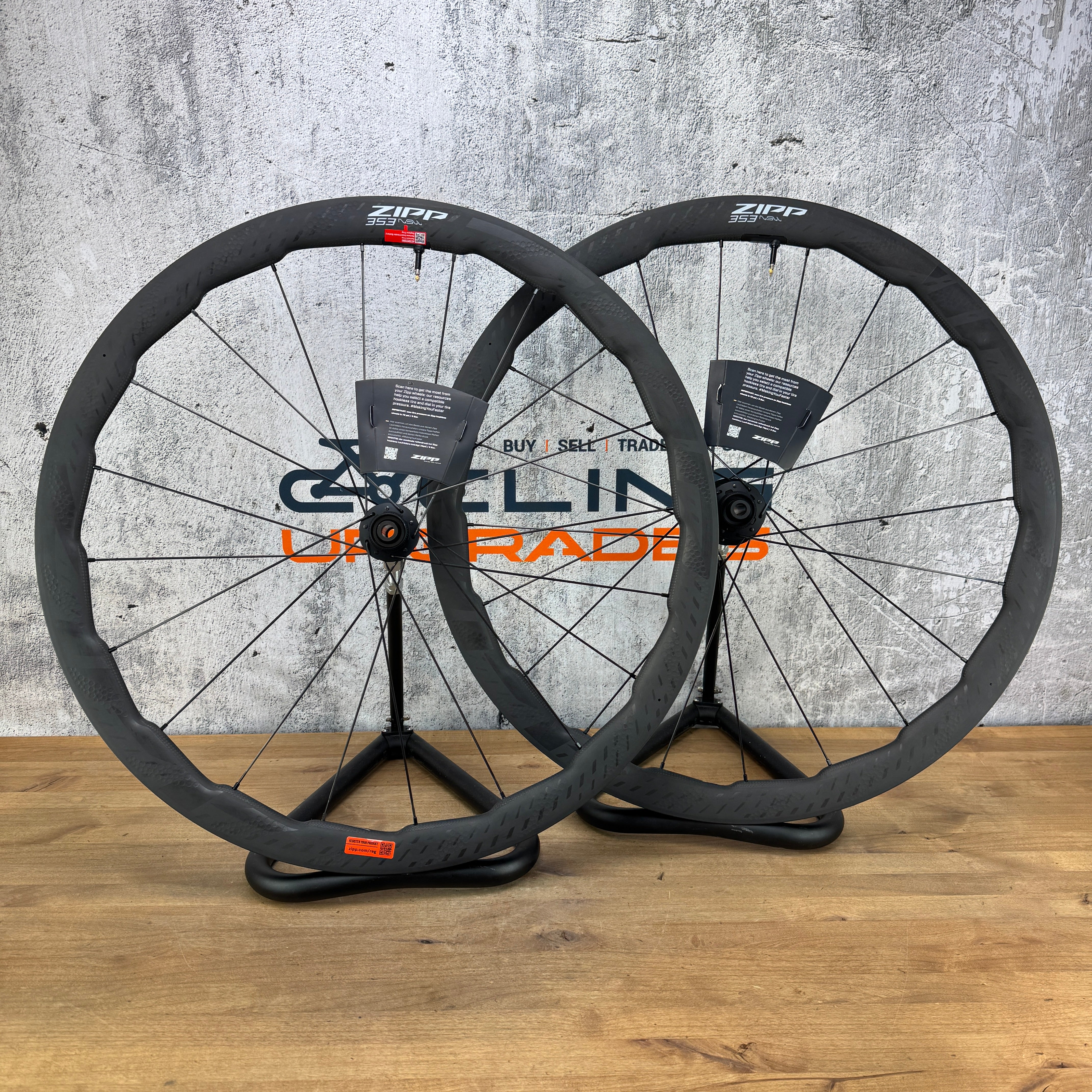 New! 2025 Zipp 353 NSW ZR1 SL Ceramic AXS Carbon Wheelset 1318g