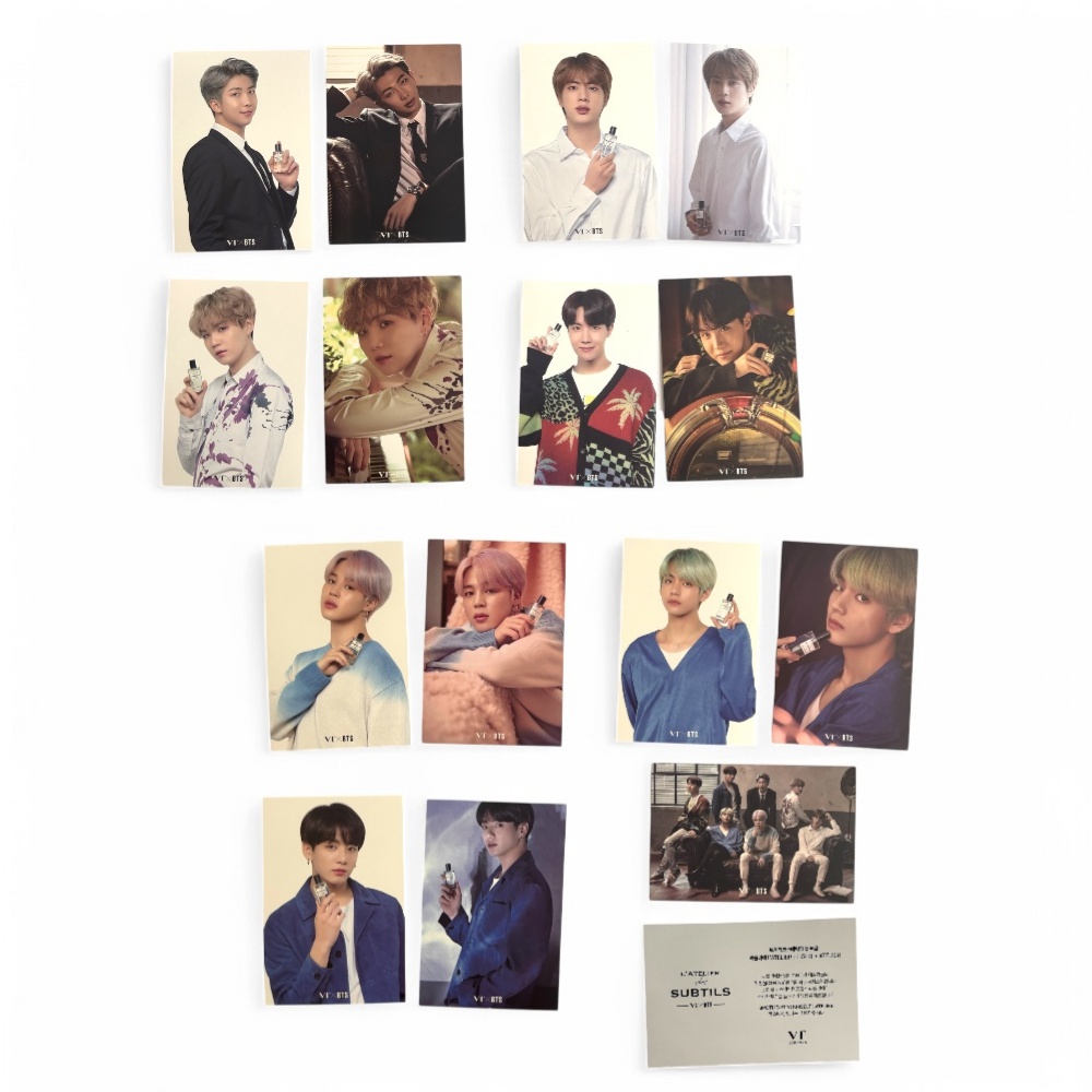 VT x BTS Photocard Medium Size (12 x 8cm) - A-KPOP