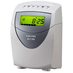 MX-300｜時間集計タイムレコーダー｜勤怠管理のアマノ株式会社