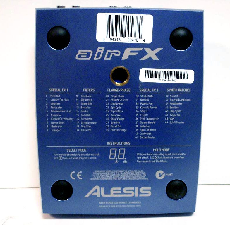 Test: Alesis AirFx Performance-Effektgerät - AMAZONA.de
