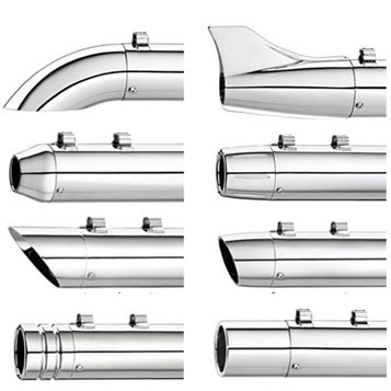 純正ルック独立エキパイ スポーツスターモデル用 - MOTOR STAGE