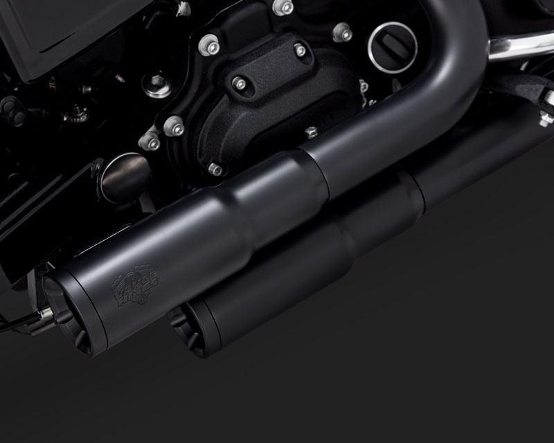 VANCE＆HINES MINI グレネード2in2 エキゾースト ブラック