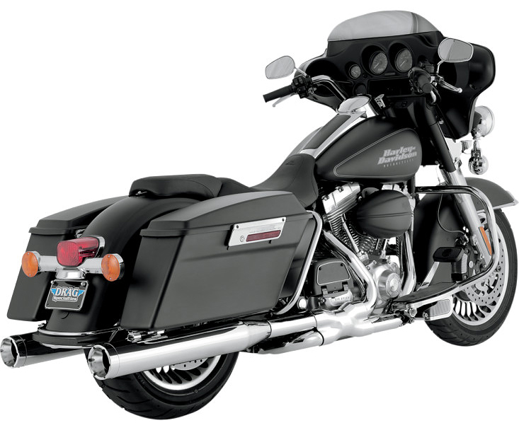 VANCE＆HINES モンスターラウンド スリップオンマフラー ツーリング