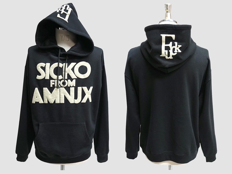 平本蓮 SICKO FROM AMNJX アマノジャク パーカー RIZIN SICKO FROM