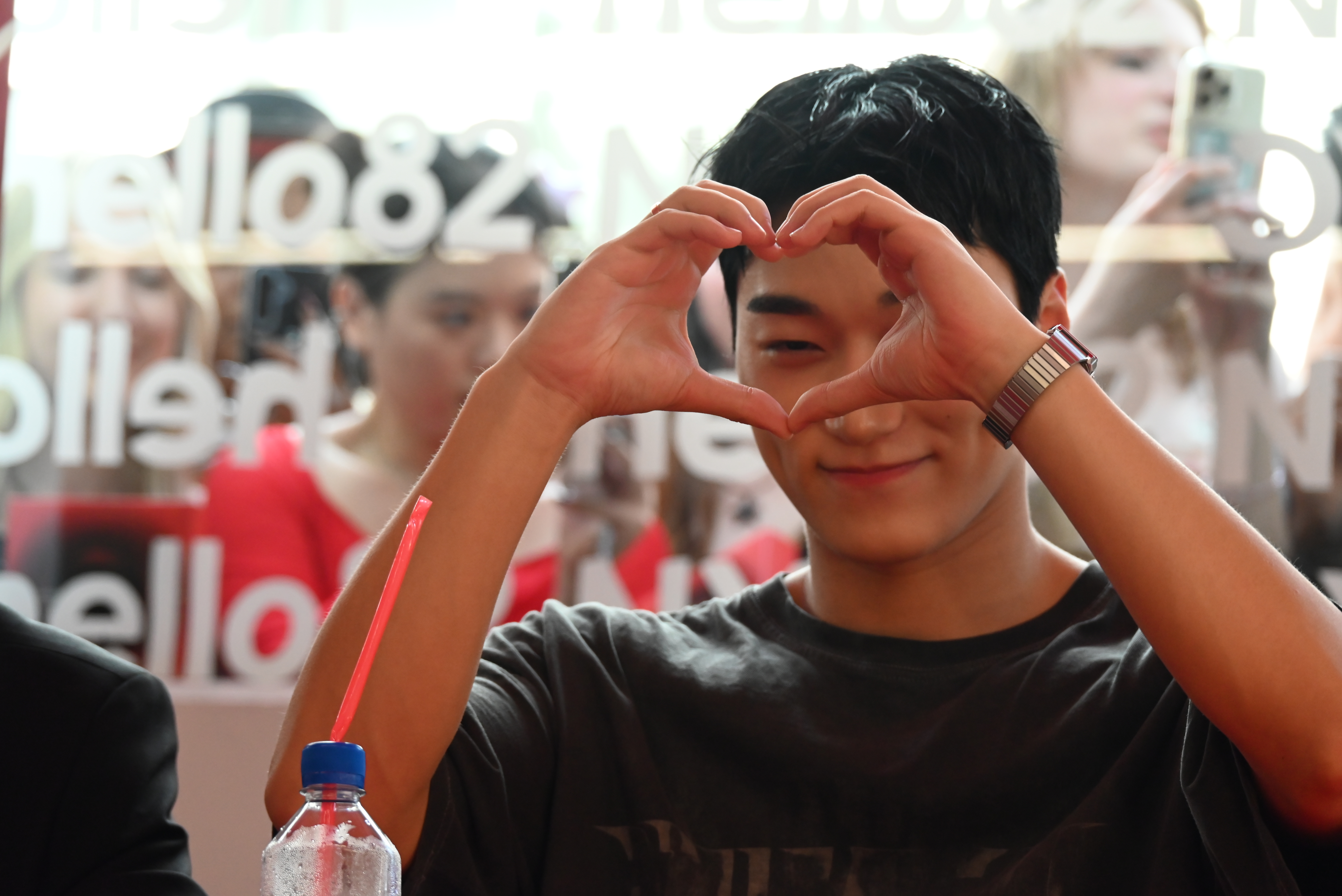 ATEEZ Fans Light Up Soho With Surprise K-Pop Event