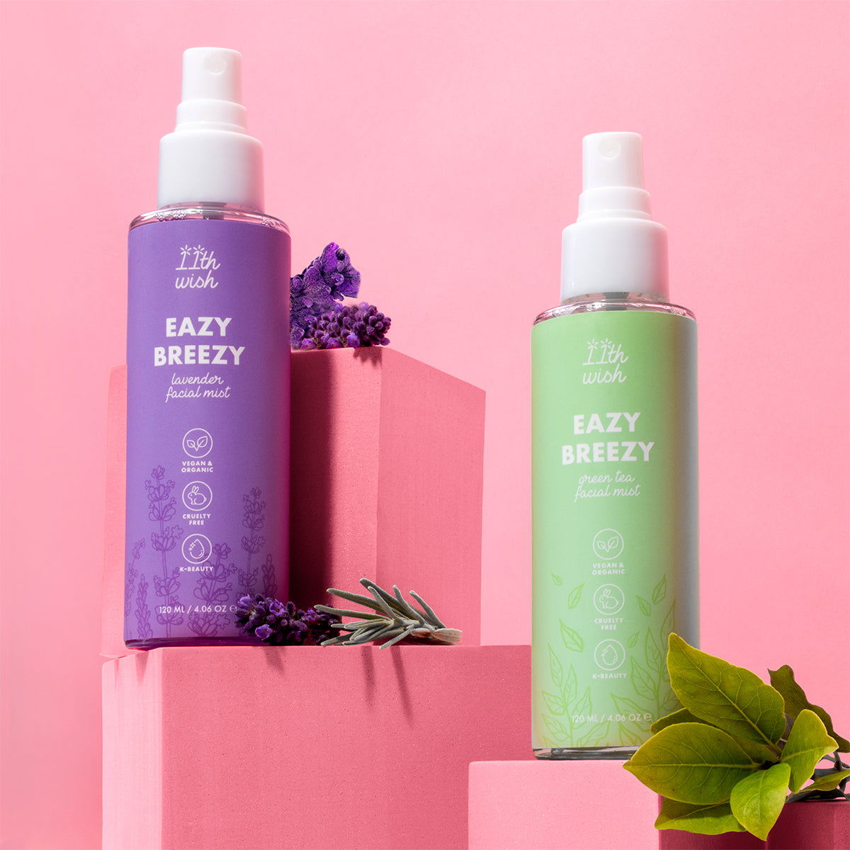 Refresh & Restart Facial Mist Set | Korean Facial Mist | 11th Wish