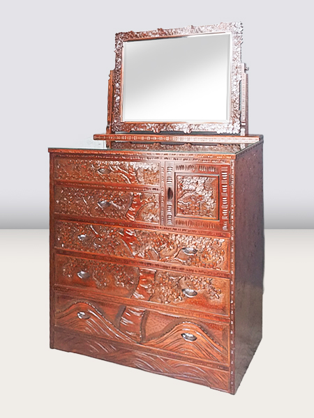 とこ 軽井沢彫 鏡台&スツール セット 桜 さくら彫刻 ドレッサー 化粧 とこ 軽井沢彫 鏡台&スツール セット 桜 さくら彫刻 ドレッサー 化粧