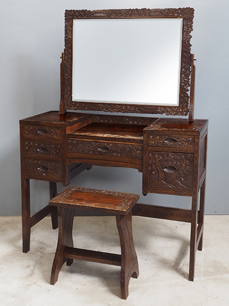 久和屋　ドレッサー　アンティーク　骨董品 フランスアンティーク家具 アンティークドレッサー.3 アンティークテーブル