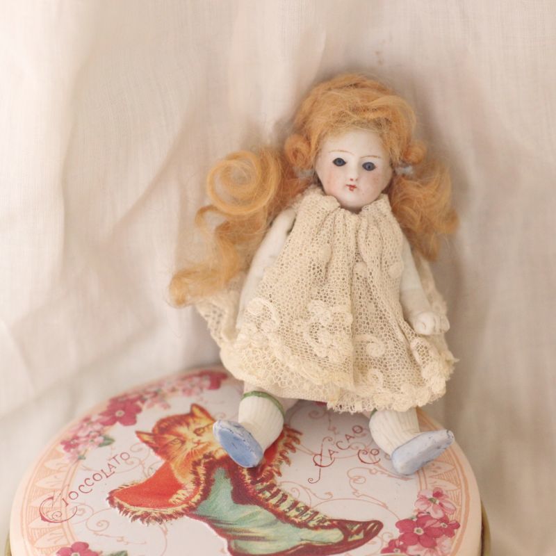 Simon＆Halbig ミニョネット/Antique Doll/お人形-ミニョネット/ビスク