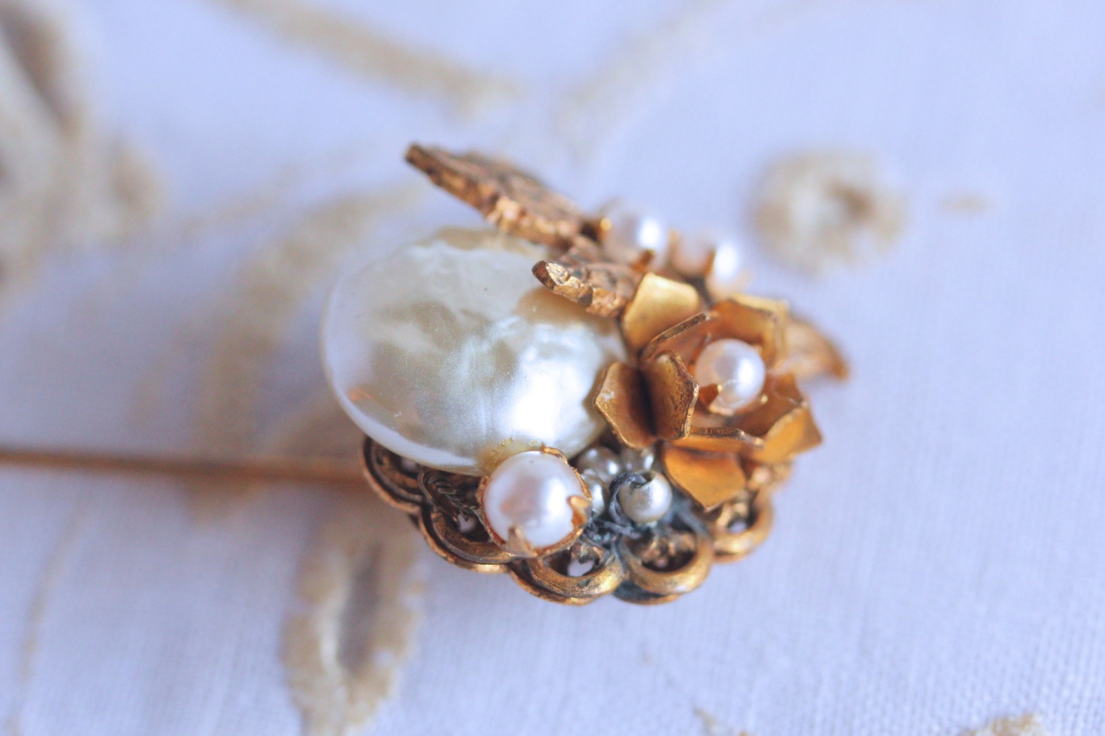 ミリアム・ハスケル ピンブローチ - Antiques Violetta