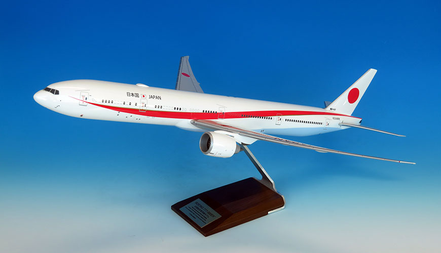 1:100 BOEING 777-300ER 80-1111 政府専用機 デスクトップモデル（WiFi