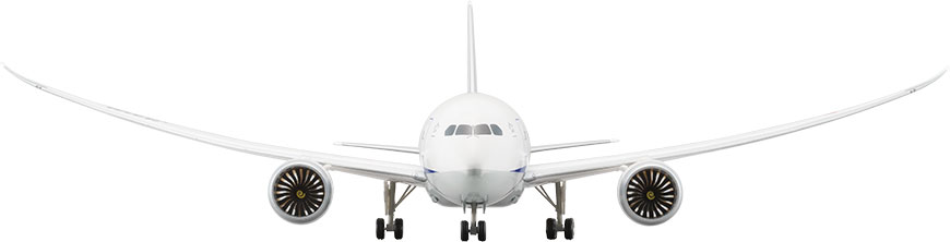 NH20139 1:200 BOEING 787-10 JA900A スナップフィットモデル（WiFi