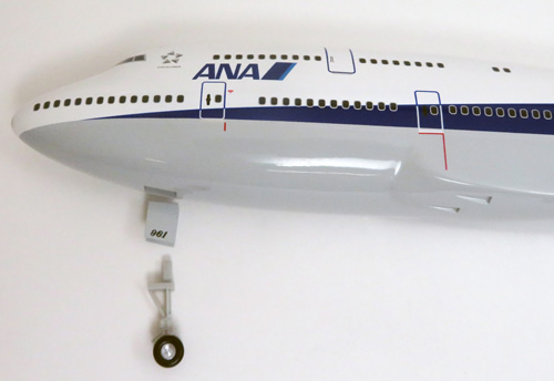 NH20130 1:200 BOEING 747-400D JA8961 スナップフィットモデル（ギア