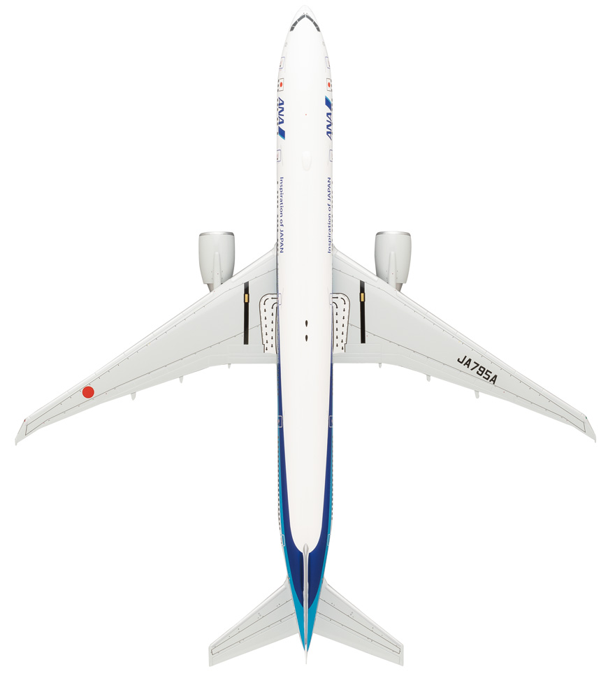 NH20166 1:200 BOEING 777-300ER JA795A 完成品（WiFiレドーム・ギア