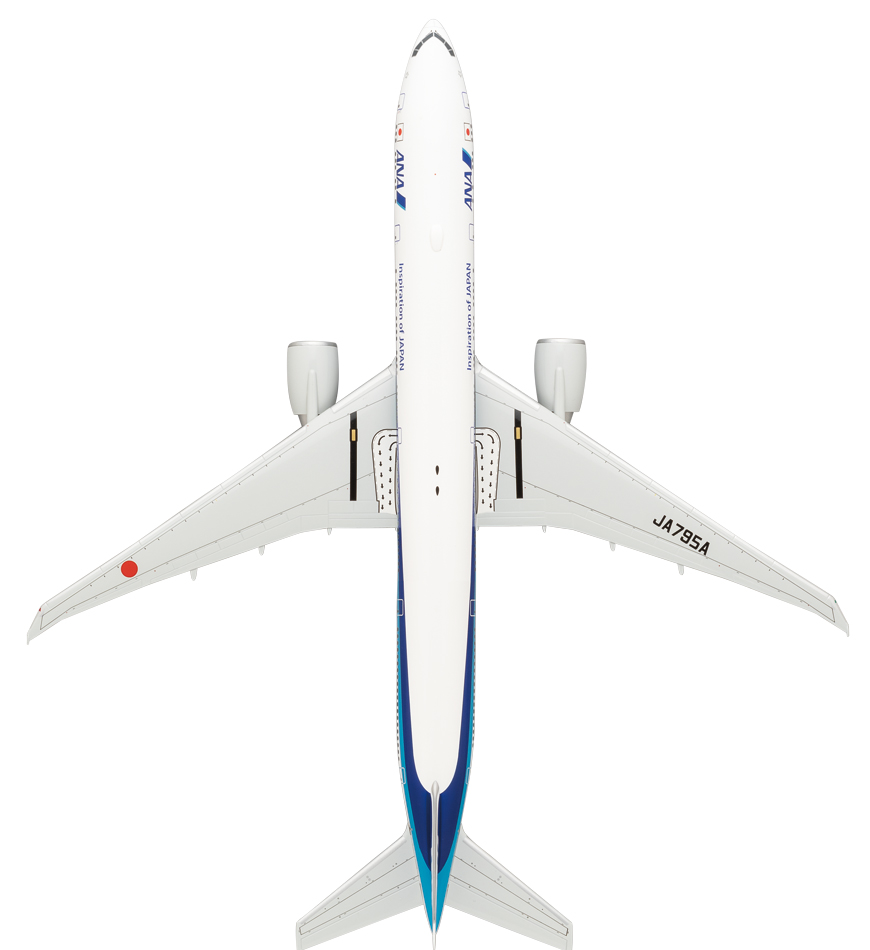 NH20167 1：200 BOEING 777-300ER JA795A スナップフィットモデル