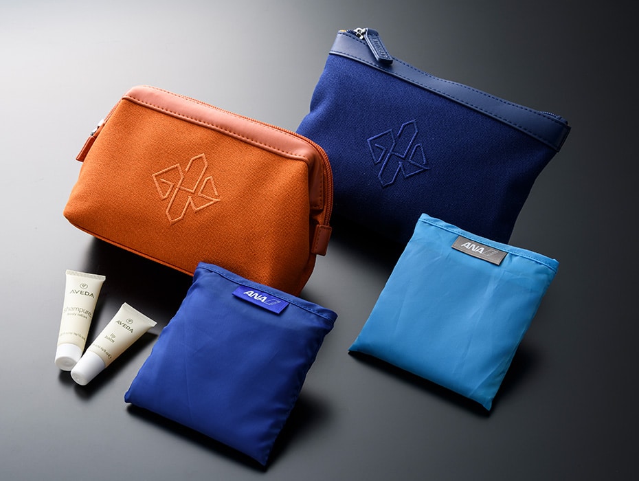 未開封 ANA ファーストクラスアメニティ サムソナイトポーチ ザ ANA