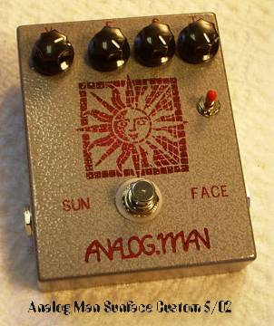 Analog Man Sun Face and Fuzz Face Page
